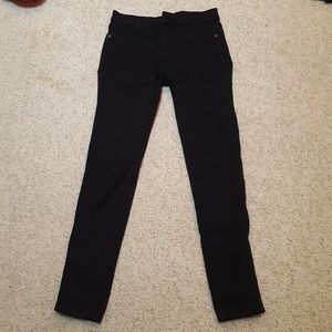 Black jeggings size 2